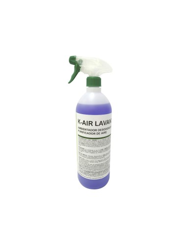 AMBIENTADOR SPRAY IKM K-AIR OLOR FLOR DE LAVANDA BOTELLA DE 1 LITRO