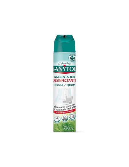 AMBIENTADOR SANYTOL DESINFECTANTE HOGAR TEJIDOS SPRAY BOTE 300 ML