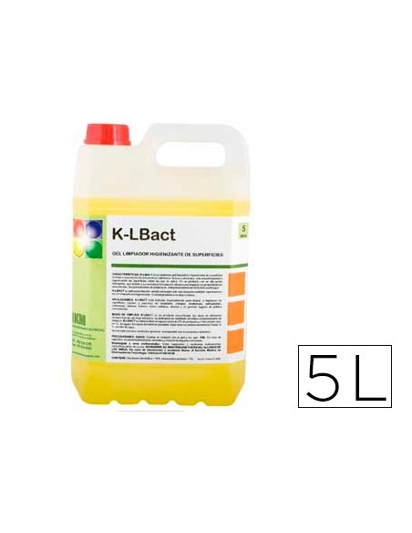 LIMPIADORñ HIGIENIZANTE DESODORIZANTE GARRAFA 5 LITROS