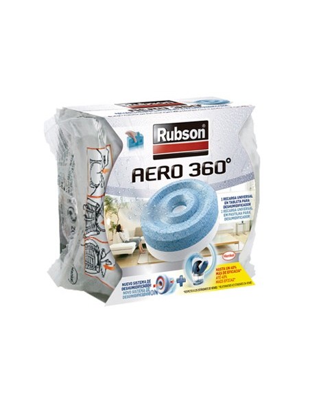 DESHUMIFICADOR RUBSON AERO 360 RECAMBIO PASTILLA