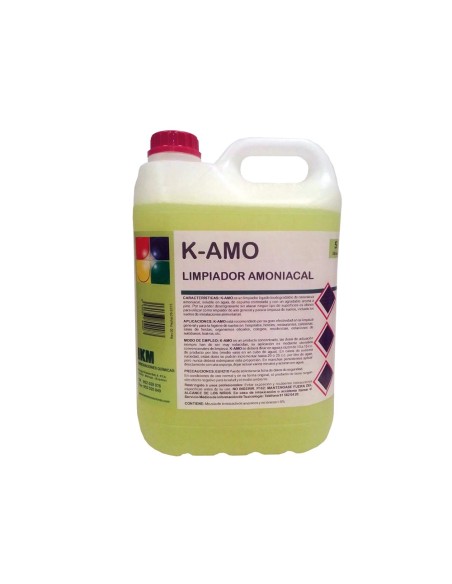 LIMPIADOR AMONIACAL IKM GARRAFA DE 5 LITROS