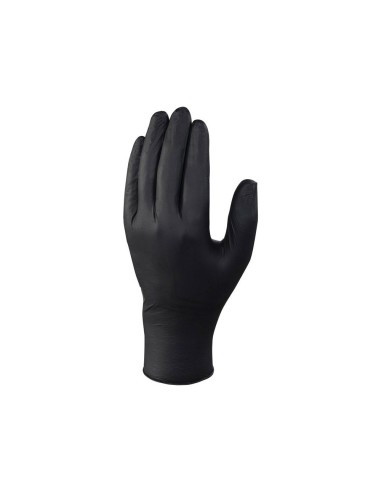 GUANTES DELTAPLUS NITRILO DESECHABLE NG. CAJA 100 UD.TALLA 9-10