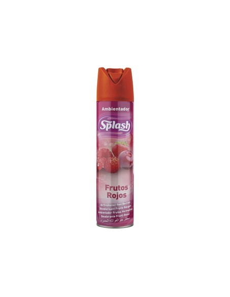 AMBIENTADOR SPRAY SPLASH AROMA FRUTOS RJ.S BOTE 300 ML
