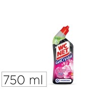 LIMPIADOR INODOROS WC NET GEL CRYSTAL AROMA FRESCO BOTELLA 750 ML