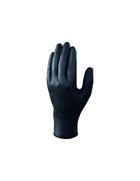 GUANTES NITRILO DELTAPLUS QUIMICO DESECHAB TALLA 9/10 NG.CAJA 100 UD.