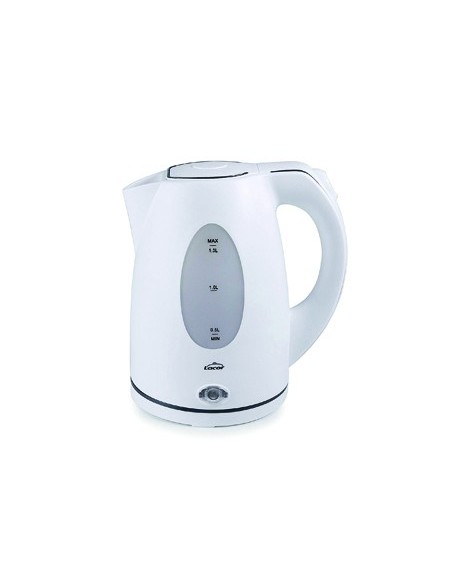 HERVIDOR AGUA LACOR ELECTRICO BL.POTENCIA 2000W 1,5 L
