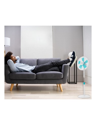 VENTILADOR BLAUPUNKT PIE 5 ASPAS 3 VEL.ALT.REG.MANDO DIST.+TEMP. 45W