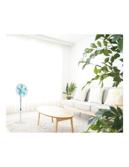 VENTILADOR BLAUPUNKT PIE 5 ASPAS 3 VEL.ALT.REG.MANDO DIST.+TEMP. 45W