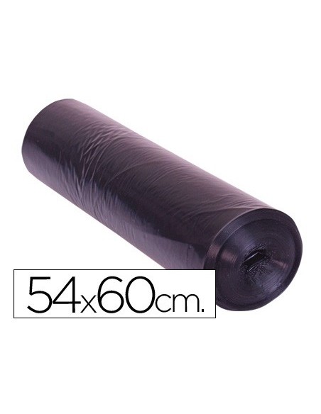 BOLSA BASURA BEN-NET NEGRA 54X60 GALGA 100 ROLLO 25 UDS.