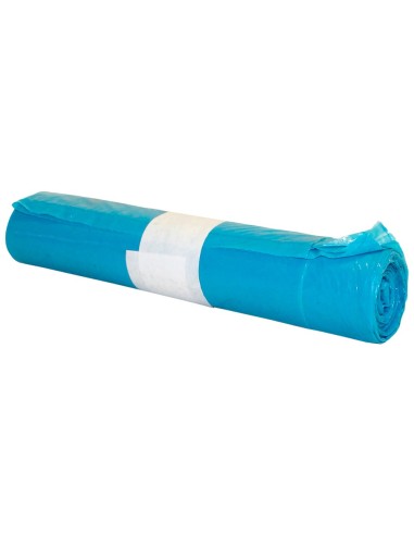 BOLSA BASURA INDUSTRIAL AZUL 85X105CM GALGA 110 ROLLO DE 10 UNIDADES