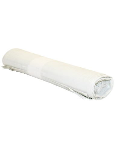 BOLSA BASURA INDUSTRIAL BLANCA 85X105CM GALGA 110 ROLLO 10UD.