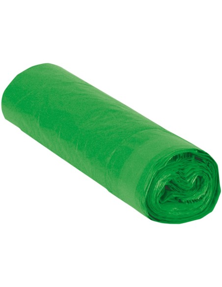 BOLSA BASURA INDUSTRIAL VERDE 85X105CM GALGA 110 ROLLO DE 10 UNIDADES