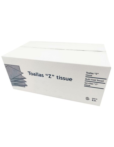 TOALLA PAPEL SECAMANOS DAHI Z ECOPASTA 2 CAPAS CAJA 20 PQ.DE 200 UD.