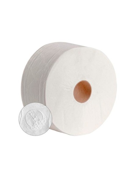 PAPEL HIGIENICO DAHI JUMBO 2 CAPAS BL.140MT.MANDRIL 45MM PK 18 ROLLOS