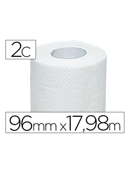 PAPEL HIGIENICO OLIMPIC 2 CAPAS-96,3MM ANCHO X 17,98M LARGO PAQUETE 4