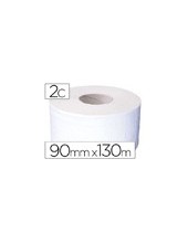 PAPEL HIGIENICO JUMBO 2 CAPAS RECICLADO ROLLO C/130 MTS. 2