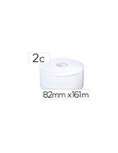 PAPEL HIGIENICO JUMBO 2/C BLANCO-MANDRIL 62,5 MM PARA DISP.325 2