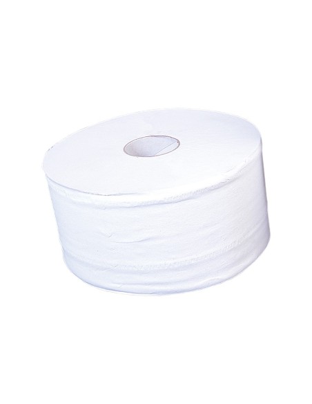 PAPEL HIGIENICO JUMBO 2/C BLANCO-MANDRIL 62,5 MM PARA DISP.325