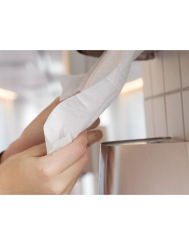 PAPEL SECAMANOS 2 CAPAS 199 MM X 135 MT MANDRIL 76 MMDIAMETRO 197 MM