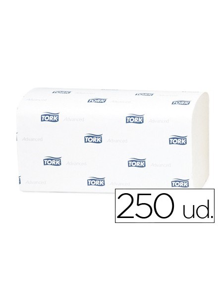 TOALLA PAPEL ENGARZADA 2 CAPAS 13X11,5 CM 250UD.PARA DISPENSADOR H3