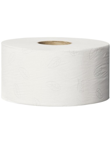 PAPEL HIGIENICO MINI JUMBO 2 CAPAS 160 MT PARA DISPENSADOR T2