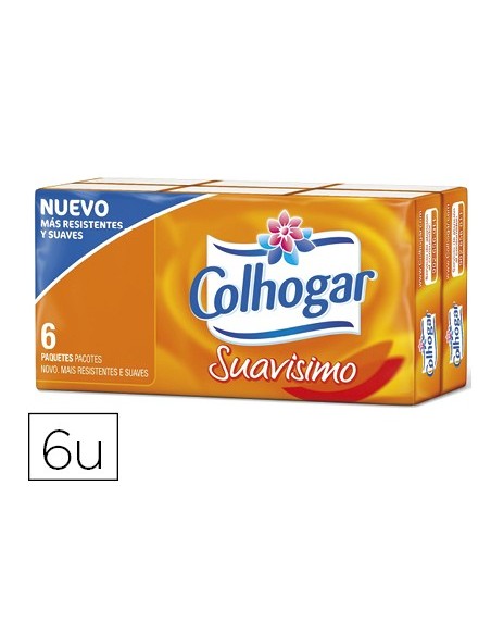 PAÑUELO DE PAPEL COLHOGAR PAQUETE CON 10 PAÑUELOS