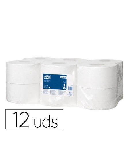 PAPEL HIGIENICO TORK MINIJUMBO 1 CAPA 290 MT PARA DISPENSADOR T2
