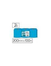 PAPEL SECAMANOS AMOOS 2 CAPAS 200MM.X 100 MT AZ. 6 ROLLOS J611001 2