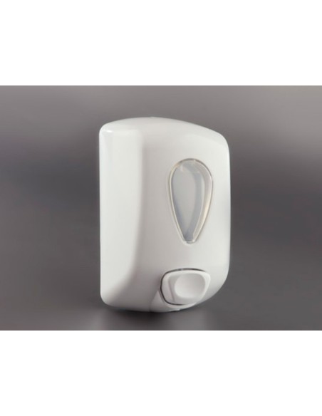 DISPENSADOR GEL LAVAMANOS DAHI JAVEA ABS BL.CAP 0,9L 210X128X90MM