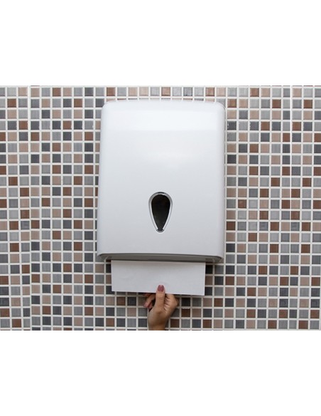 DISPENSADOR TOALLITAS SECAMANOS DAHI ABS BL.370X277X130MM