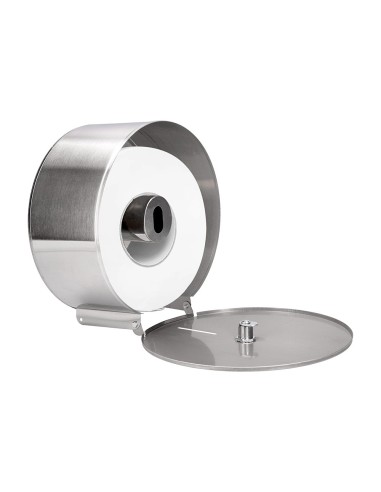 DISPENSADOR Q-C/PAPEL HIGIENICO JUMBO ACERO INOXIDABLE 115x254x265 MM