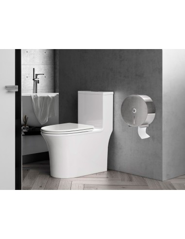DISPENSADOR Q-C/PAPEL HIGIENICO JUMBO ACERO INOXIDABLE 115x254x265 MM