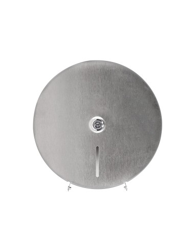 DISPENSADOR Q-C/PAPEL HIGIENICO JUMBO ACERO INOXIDABLE 115x254x265 MM