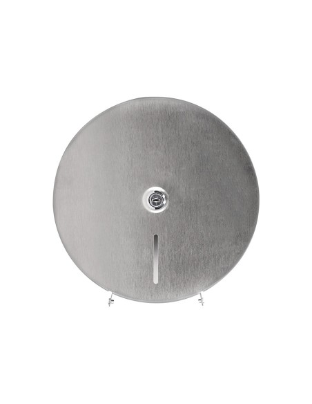 DISPENSADOR Q-C/PAPEL HIGIENICO JUMBO ACERO INOXIDABLE 115x254x265 MM