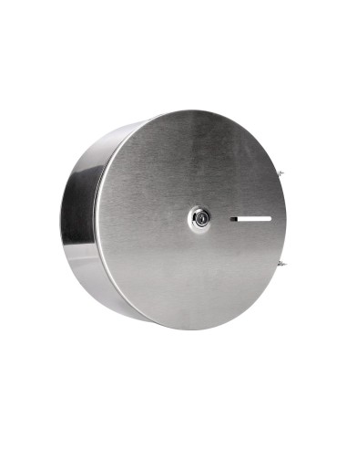 DISPENSADOR Q-C/PAPEL HIGIENICO JUMBO ACERO INOXIDABLE 115x254x265 MM