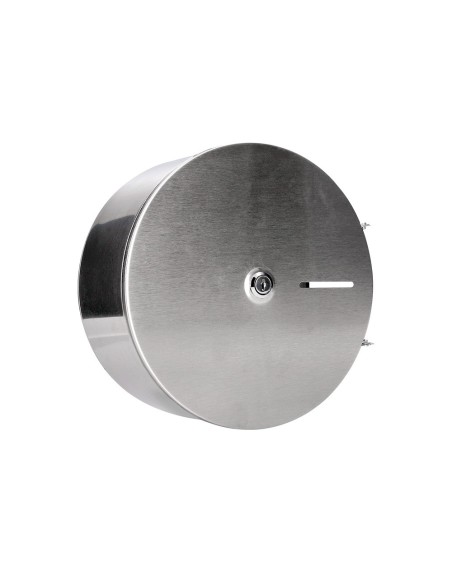 DISPENSADOR Q-C/PAPEL HIGIENICO JUMBO ACERO INOXIDABLE 115x254x265 MM