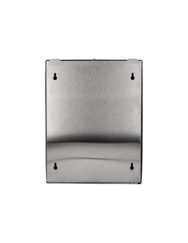 DISPENSADOR Q-CON TOALLITAS PAPEL ACERO INOXIDABLE 283x100x365 MM