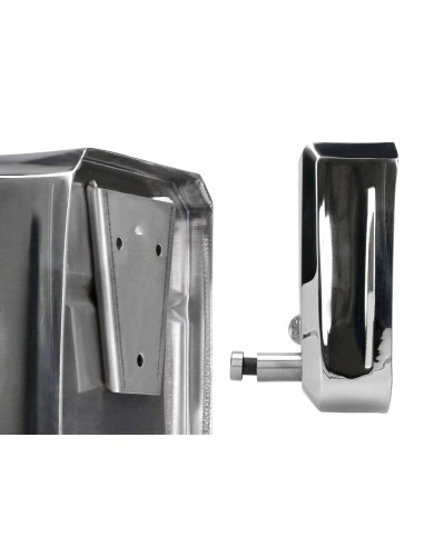 DISPENSADOR MANUAL Q-CON JABON 800 ML ACERO INOXIDABLE 178x114x56 MM