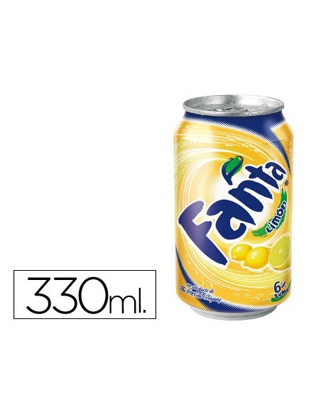 REFRESCO FANTA LIMON LATA 330ML