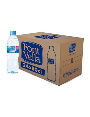AGUA MINERAL NATURAL FONT VELLA BOTELLA DE 500ML