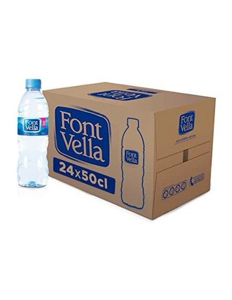 AGUA MINERAL NATURAL FONT VELLA BOTELLA DE 500ML