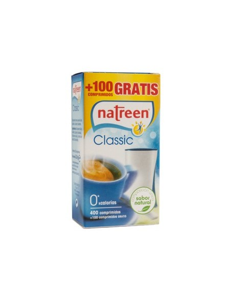 EDULCORANTE NATREEN DISPENSADOR DE 500 COMPRIMIDOS