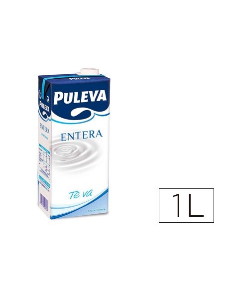 LECHE ENTERA PULEVA BRIK DE 1 LITRO 9887