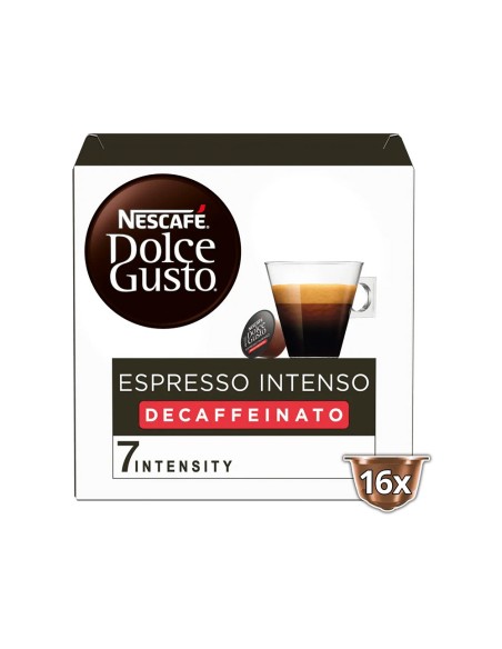 CAFE DOLCE GUSTO ESPRESSO INTENSO DESCAFEINADO INTENS 7  CAJA 16 UD.