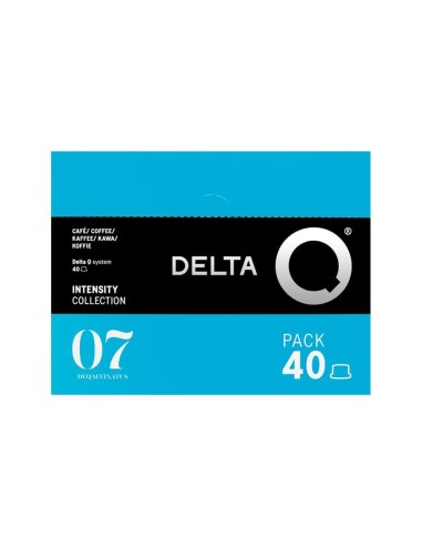 CAFE DELTA Q DESCAFEINADO CAPSULAS XL MONODOSIS INTENSIDAD 1