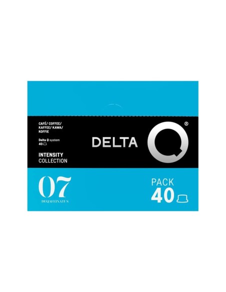 CAFE DELTA Q DESCAFEINADO CAPSULAS XL MONODOSIS INTENSIDAD 1