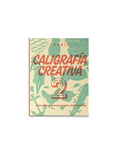 LIBRO CALIGRAFIA RUBIO CREATIVA 2 150 PG. T.DURA 27X21 CM