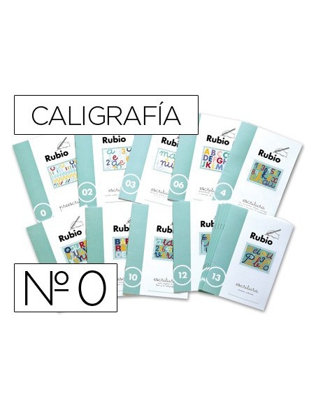 CUADERNO RUBIO CALIGRAFIA Nº 0