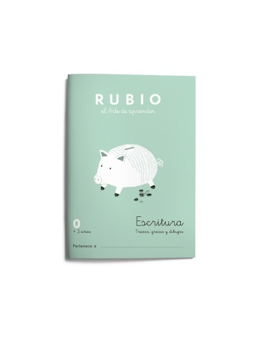 CUADERNO RUBIO CALIGRAFIA Nº 0