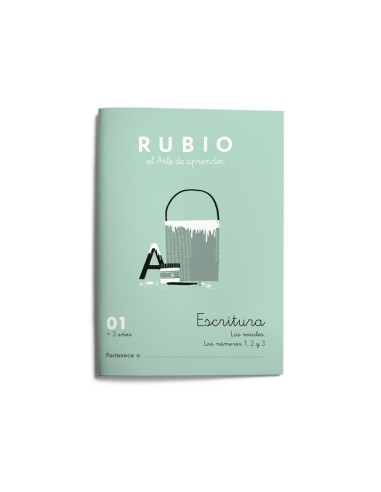 CUADERNO RUBIO CALIGRAFIA Nº 01